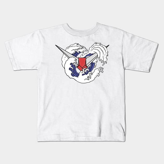 gundam rx 78 Kids T-Shirt by Amartwork